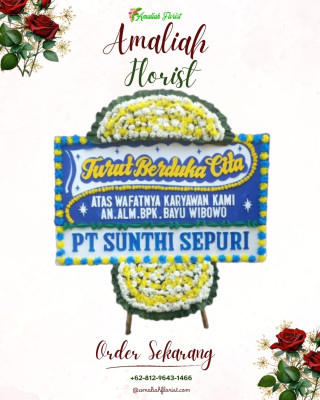 Papan Bunga Duka di Fiditan