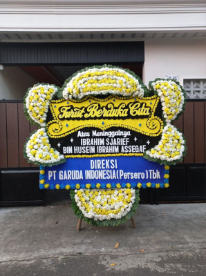 Papan Bunga Duka di Fiditan