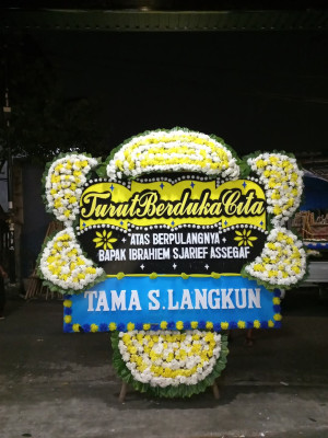 Papan Bunga Duka di Fiditan