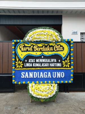 Papan Bunga Duka di Fiditan